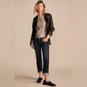 Lucky Brand Navy Ankle Jeans